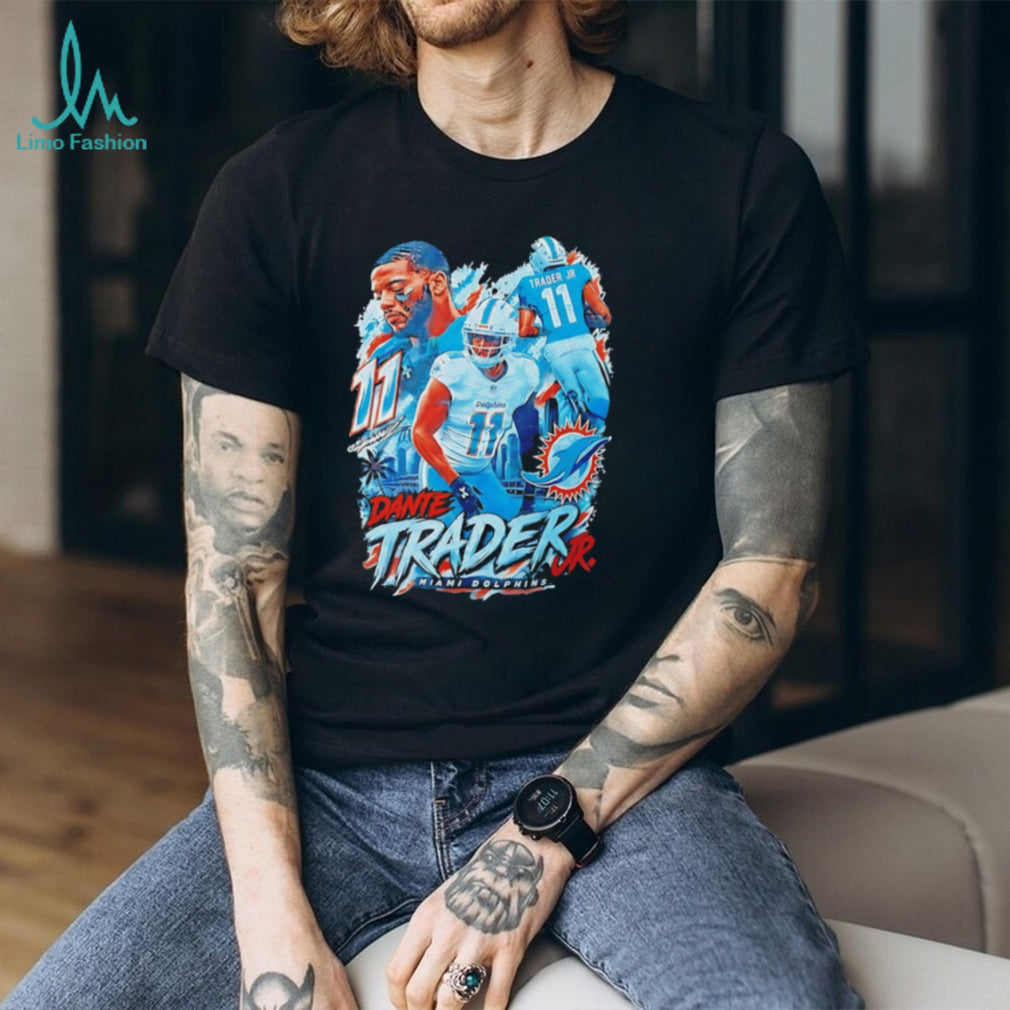 Dante Trader Jr Miami Dolphins bootleg style shirt
