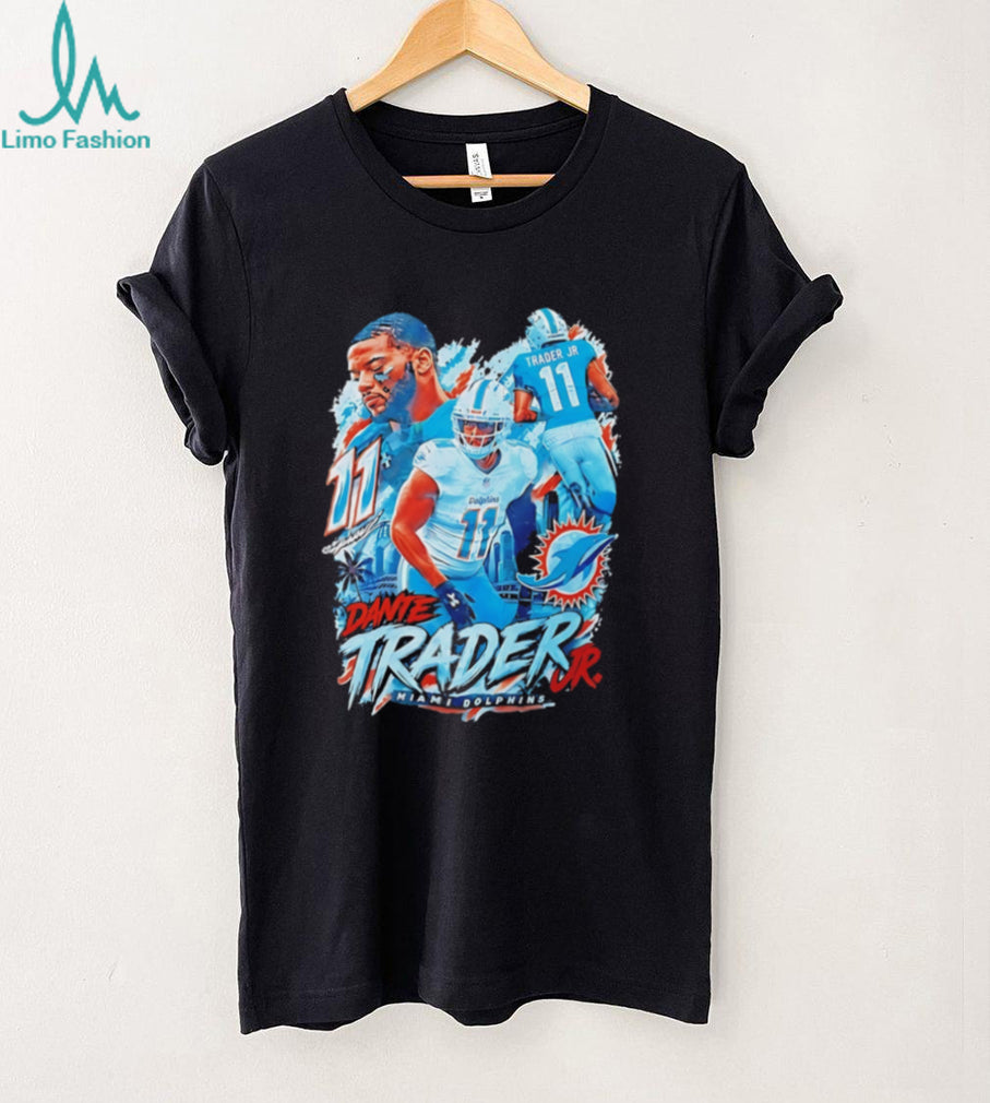 Dante Trader Jr Miami Dolphins bootleg style shirt