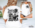 Dark Romance Skeleton T-Shirt | Spooky Bookish Tee | Perfect for Romance Lovers | Dark romance babe shirt | Book Club...