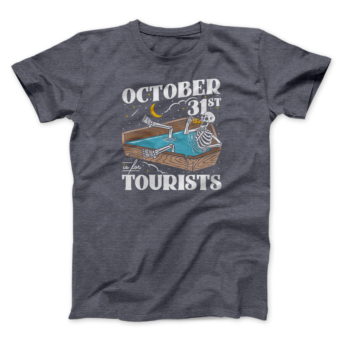 October 31st Is For Tourists Men/Unisex T-Shirt Hoodie, Sweatshirt | PureTeeCo.com (Image 3)