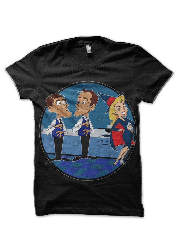 Darrin Bewitched Black T-Shirt Hoodie, Sweatshirt | PureTeeCo.com