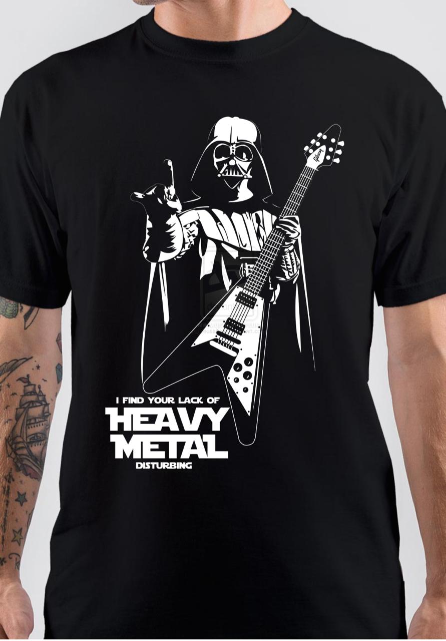 Darth Vader Heavy Metal T-Shirt Hoodie, Sweatshirt | PureTeeCo.com