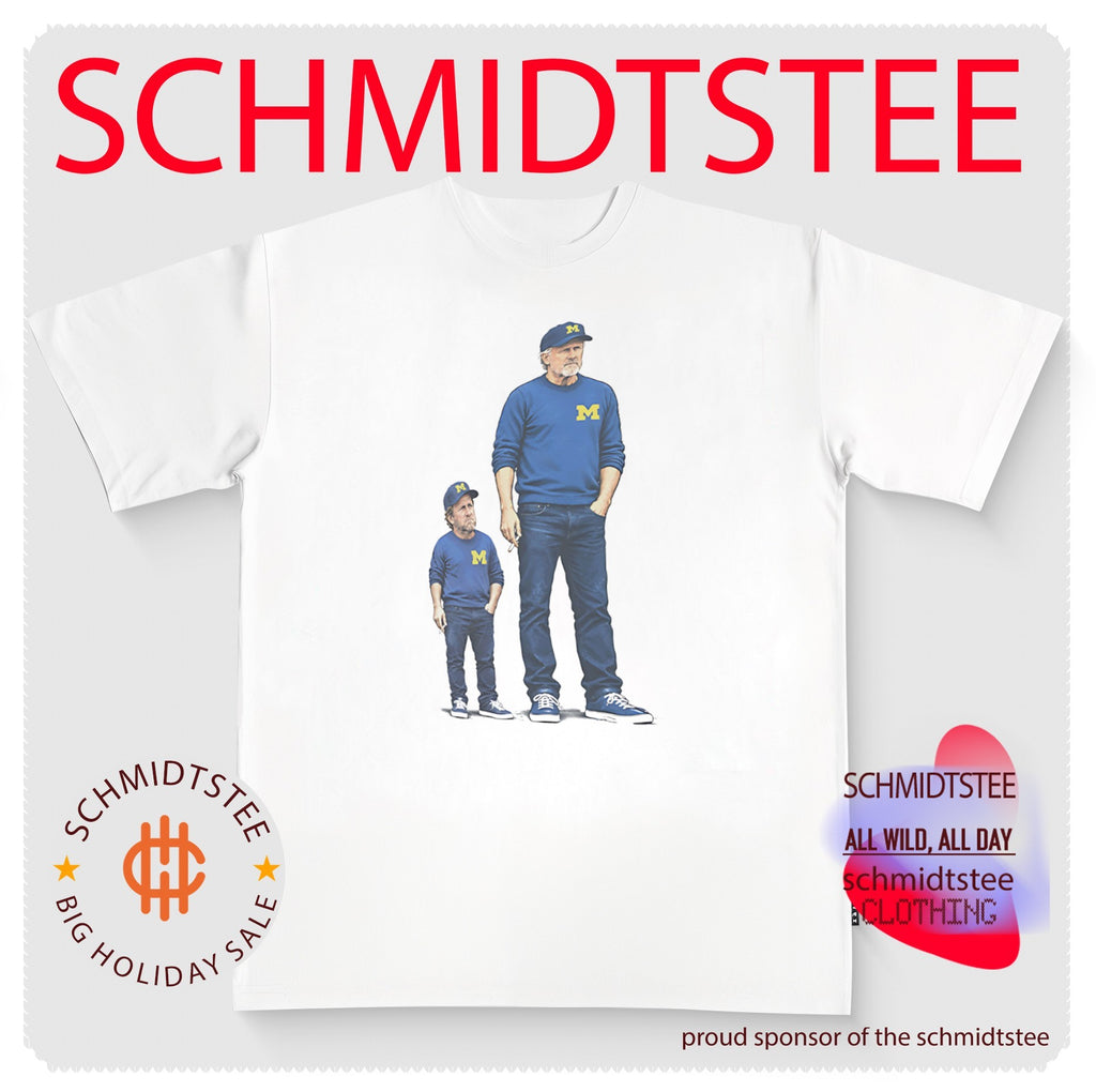 Dave Portnoy and Kyle Whittingham Michigan Wolverines Man meme shirt