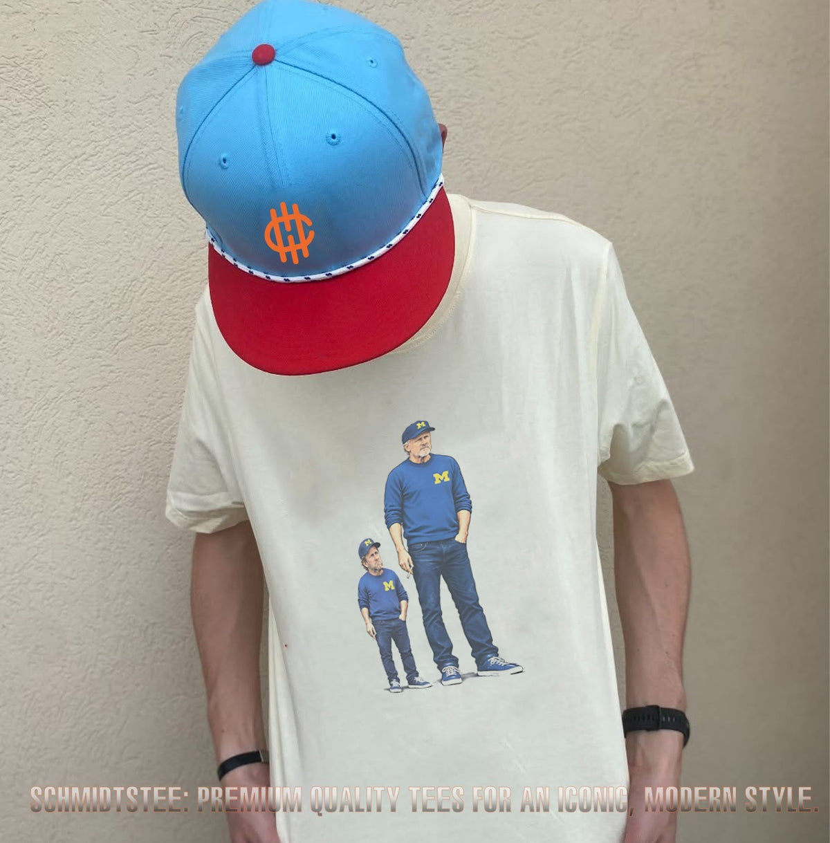 Dave Portnoy and Kyle Whittingham Michigan Wolverines Man meme shirt