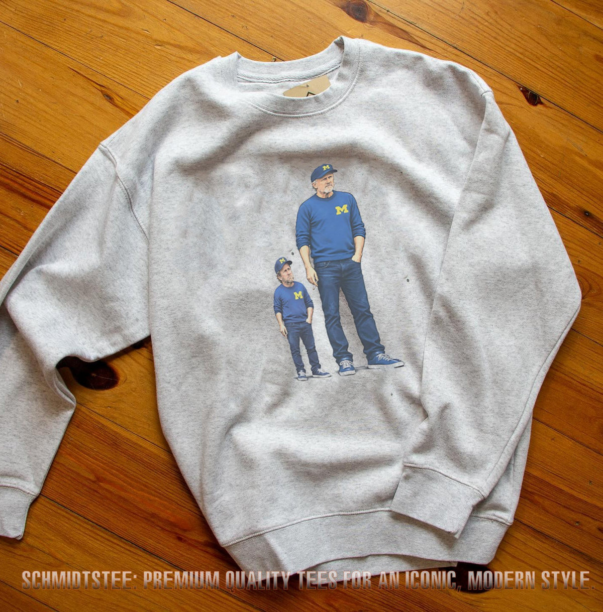 Dave Portnoy and Kyle Whittingham Michigan Wolverines Man meme shirt