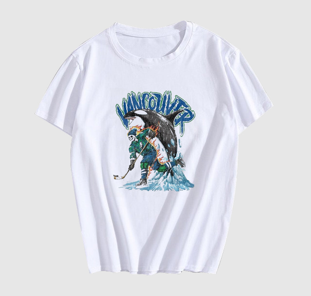 Dead Skeleton Vancouver Canucks Hockey T Shirt Hoodie, Sweatshirt | PureTeeCo.com