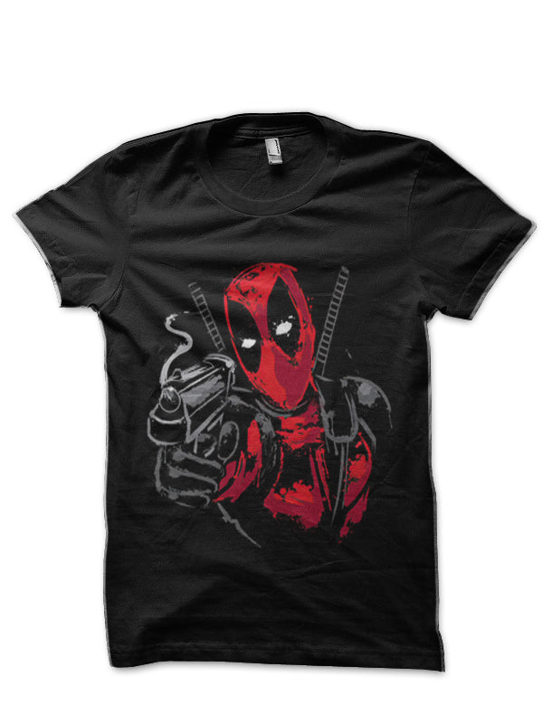 Deadpool Black T-Shirt Style005 Hoodie, Sweatshirt | PureTeeCo.com