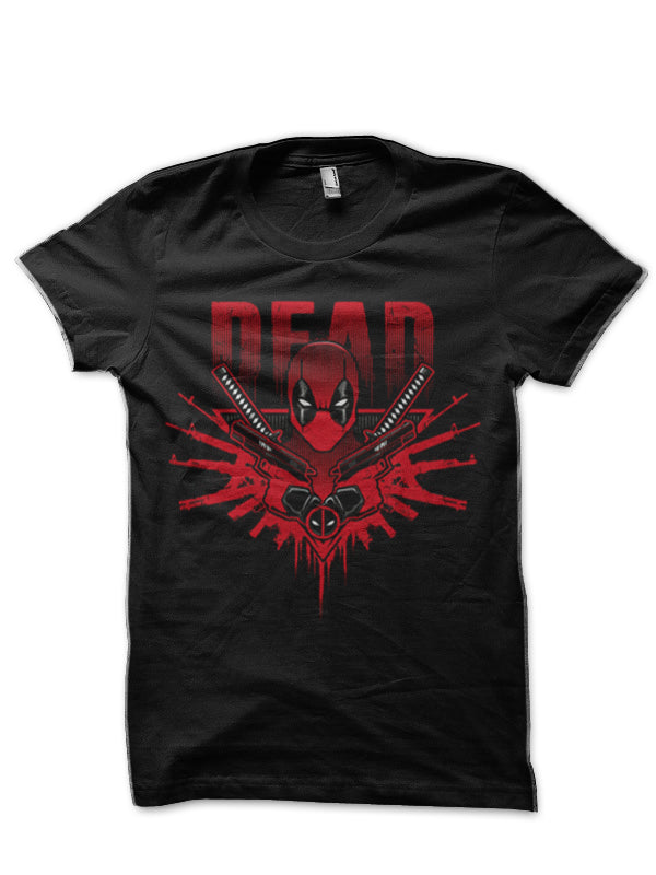 Daeadpool Black T-Shirt Hoodie, Sweatshirt | PureTeeCo.com