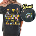 Dear Person Behind Me Shirt, Mental Health Shirts, Motivational Tee For Women, Christian Graphic Printed Shirt Cotton...