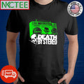 Death By Stereo Cassette Boombox skull shirt