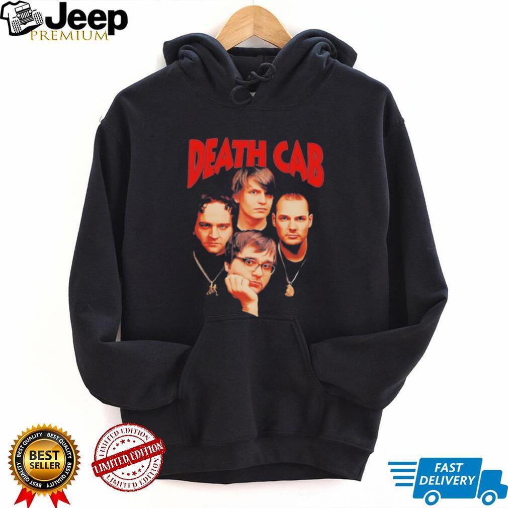 Death Cab music band retro shirt