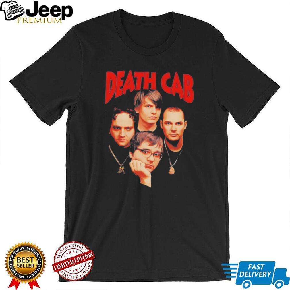 Death Cab music band retro shirt