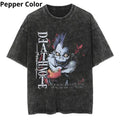 Death Note Ryuk Shinigami's Laugh T Shirt, Death Note Shirt, Anime Shirt, Graphic Tee, T-shirt For Men Top Menswear...