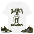 Death Row Records, Shirt to match A J 4 Retro SE Craft Medium Olive, A J 5 olive, Shirt to matching Sneaker Hoodie,...