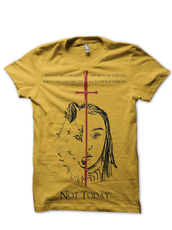 Not Today Arya Stark Tee Hoodie, Sweatshirt | PureTeeCo.com