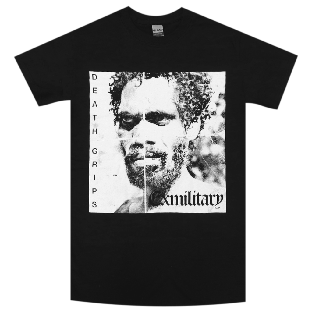 Exmilitary Black T-Shirt Hoodie, Sweatshirt | PureTeeCo.com (Image 1)