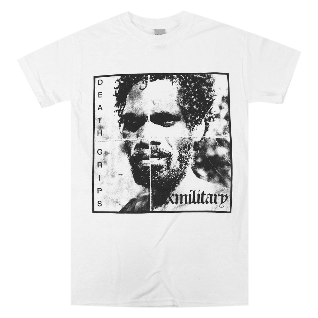 Exmilitary White T-Shirt Hoodie, Sweatshirt | PureTeeCo.com (Image 1)