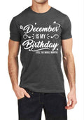 December Is My Birthday T-Shirt Hoodie, Sweatshirt | PureTeeCo.com