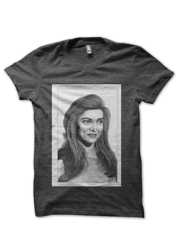 Deepika Padukone T-Shirt Style004 Hoodie, Sweatshirt | PureTeeCo.com