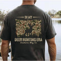 Deer Hunting Era Short Sleeve Tee, Hunting Shirt, Outdoor Adventure Apparel, Perfect for Nature Lovers QSAUD Hoodie,...