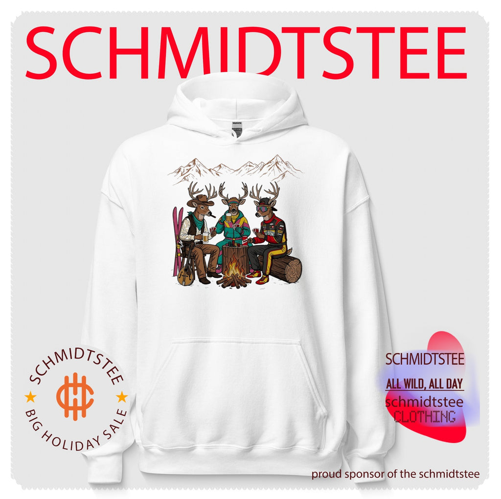 Deer camping illustration shirt