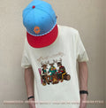 Deer camping illustration shirt