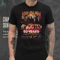 Def Leppard 50 Years 1977 2027 Band Members Tour Signatures Shirt