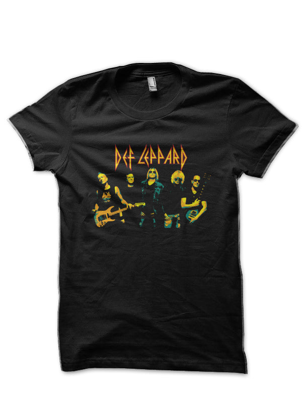 Def Leppard Black T-Shirt Style007 Hoodie, Sweatshirt | PureTeeCo.com