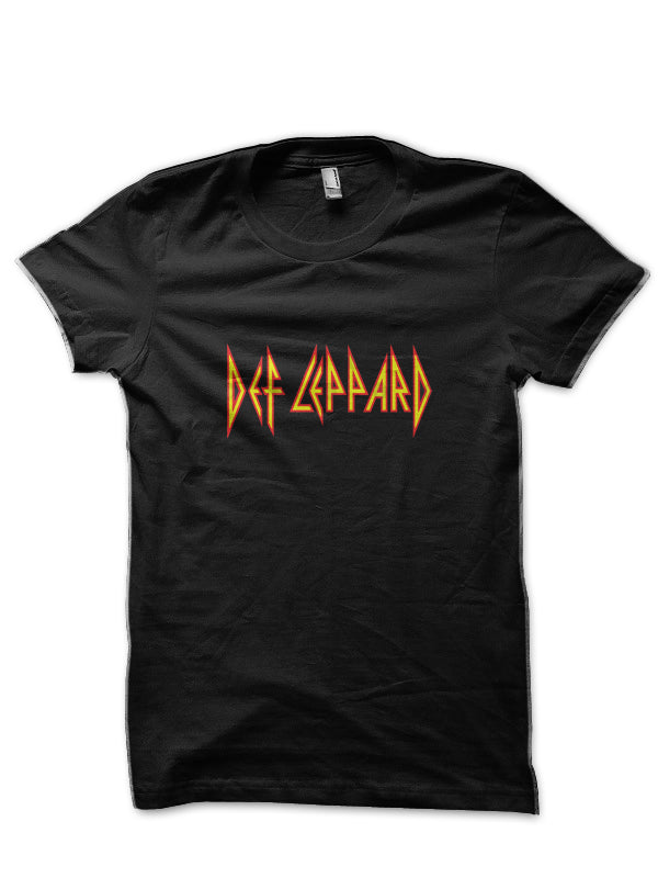 Def Leppard Black T-Shirt Style004 Hoodie, Sweatshirt | PureTeeCo.com