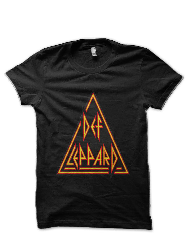 Def Leppard Black T-Shirt Style008 Hoodie, Sweatshirt | PureTeeCo.com
