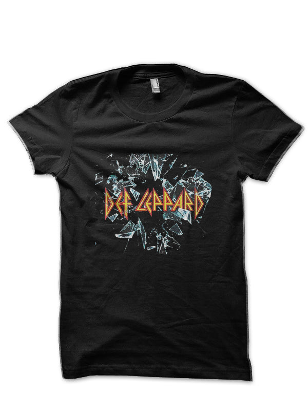 Def Leppard Black T-Shirt Hoodie, Sweatshirt | PureTeeCo.com