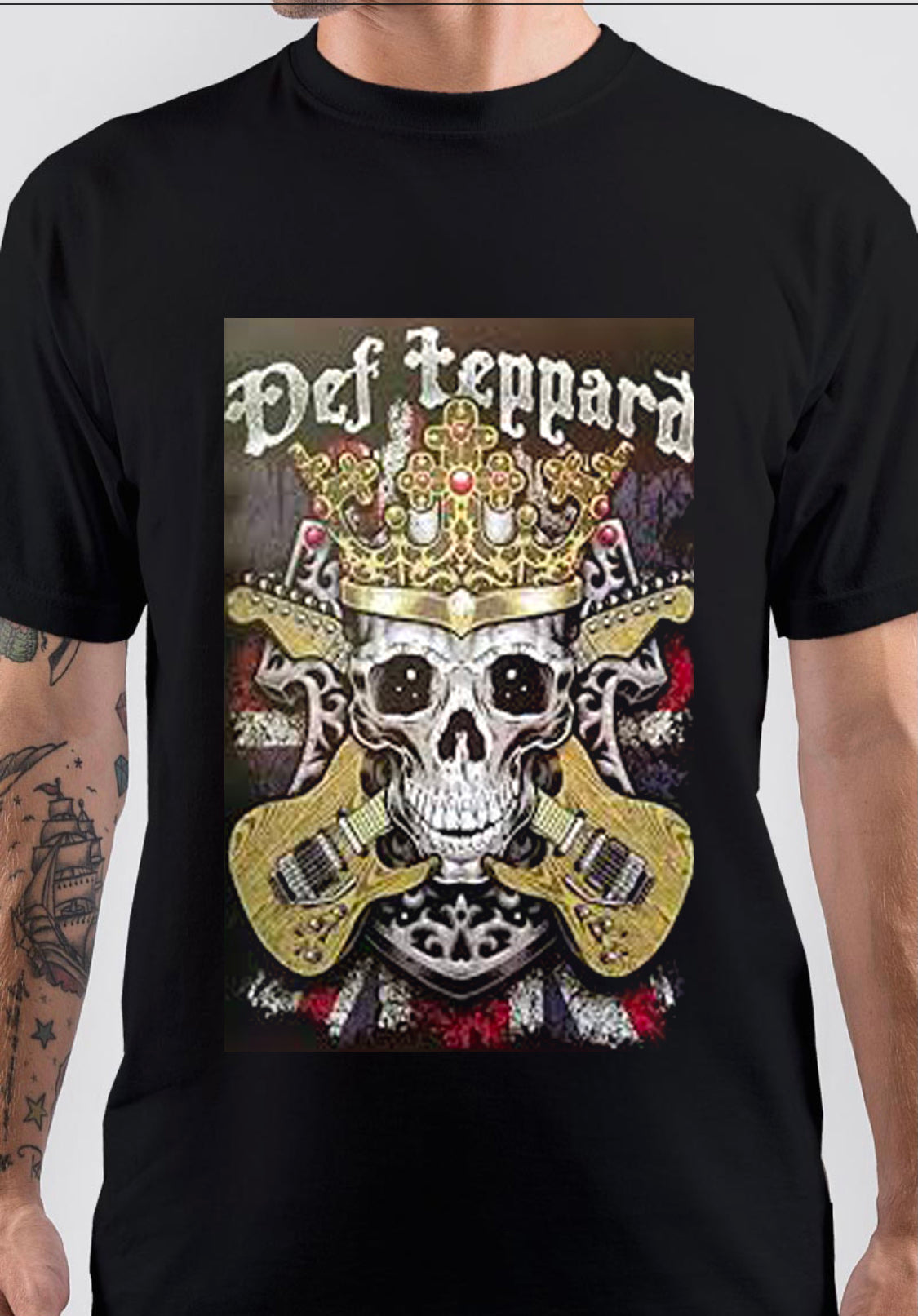 Def Leppard T-Shirt Style010 Hoodie, Sweatshirt | PureTeeCo.com