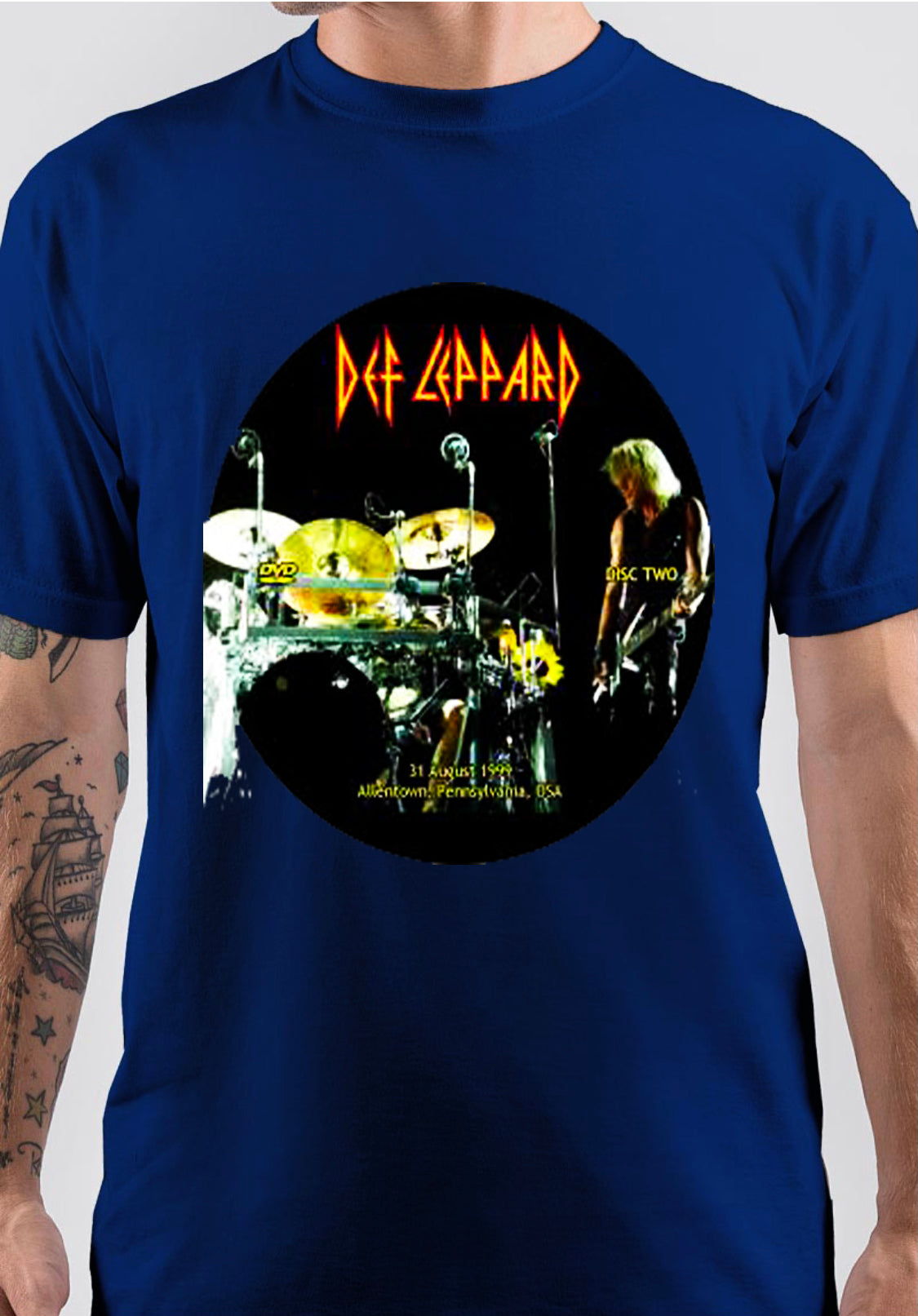 Def Leppard T-Shirt Style009 Hoodie, Sweatshirt | PureTeeCo.com