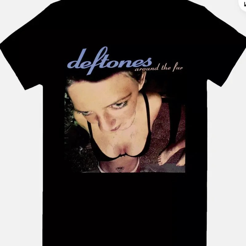Deftones Around The Fur Band T shirt Black Cotton Unisex S-3XL Hoodie, Sweatshirt | PureTeeCo.com