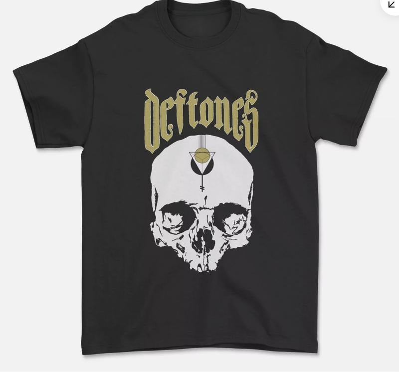 Deftones Skull T-shirt White Pony Nu Metal Diamond Koi No Yokan Deftones T-Shirt Hoodie, Sweatshirt | PureTeeCo.com