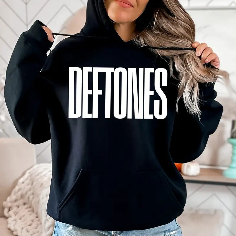 Deftoness Merch, Rock Band Apparel, Nu Metal, Iconic Band Hoodie, Unisex Sweater Pullover Tee Sweatshirt | PureTeeCo.com