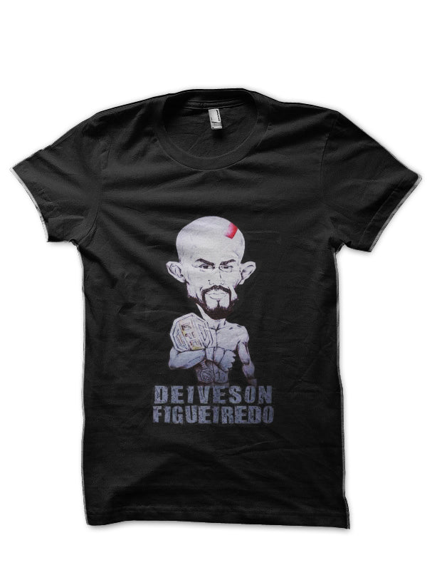 Deiveson Figueiredo Black T-Shirt Style004 Hoodie, Sweatshirt | PureTeeCo.com