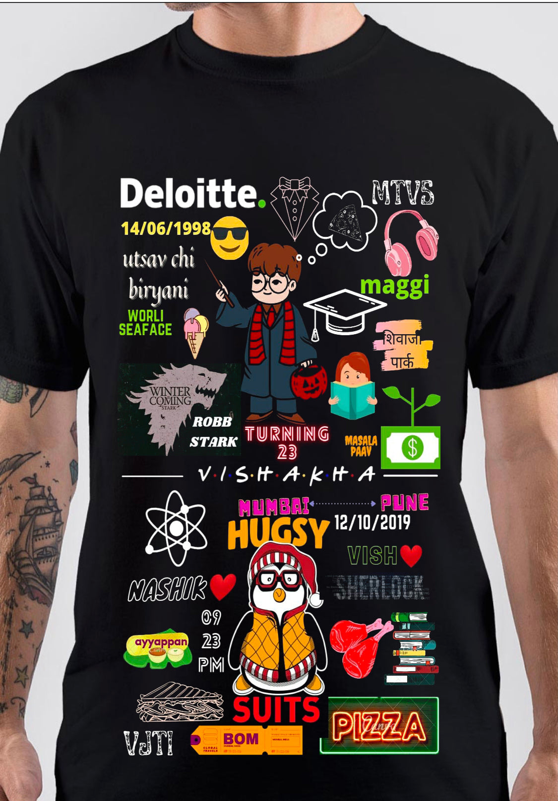 Deloitte T-Shirt Style001 Hoodie, Sweatshirt | PureTeeCo.com
