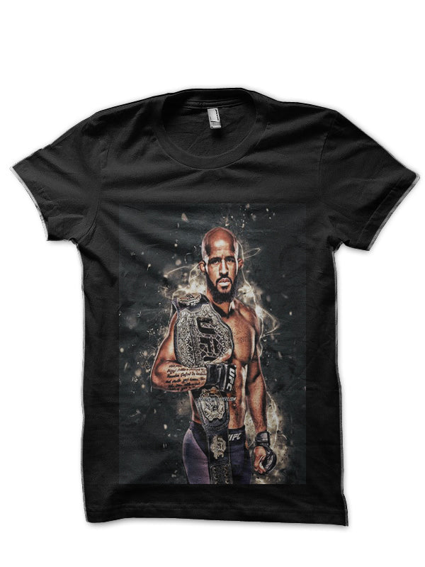 Demetrious Johnson Black T-Shirt Style004 Hoodie, Sweatshirt | PureTeeCo.com