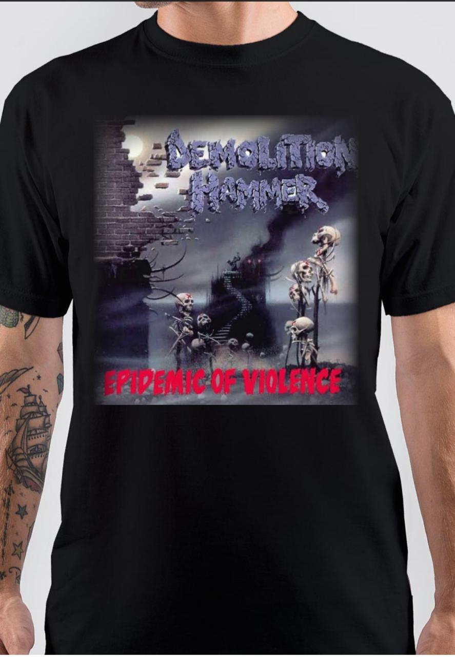 Demolition Hammer T-Shirt Style012 Hoodie, Sweatshirt | PureTeeCo.com
