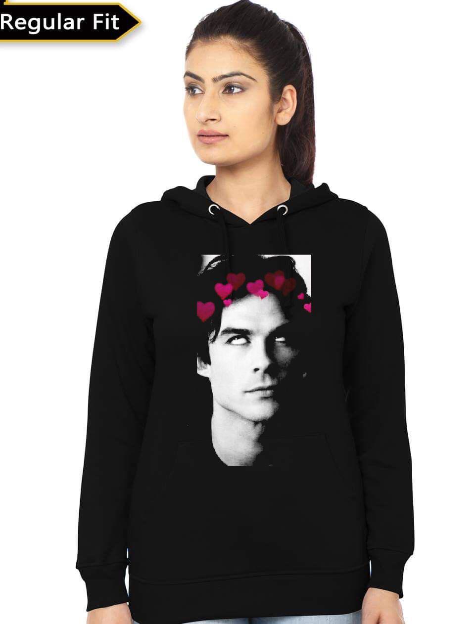 Demon Salvatore The Vampire Diaries Girls hoodie T-Shirts, Sweatshirt | PureTeeCo.com