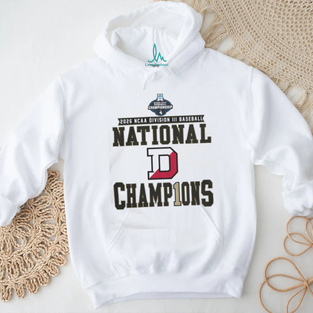 Denison Big Red 2026 NCAA Division III Baseball National Champions Locker Room T Shirt