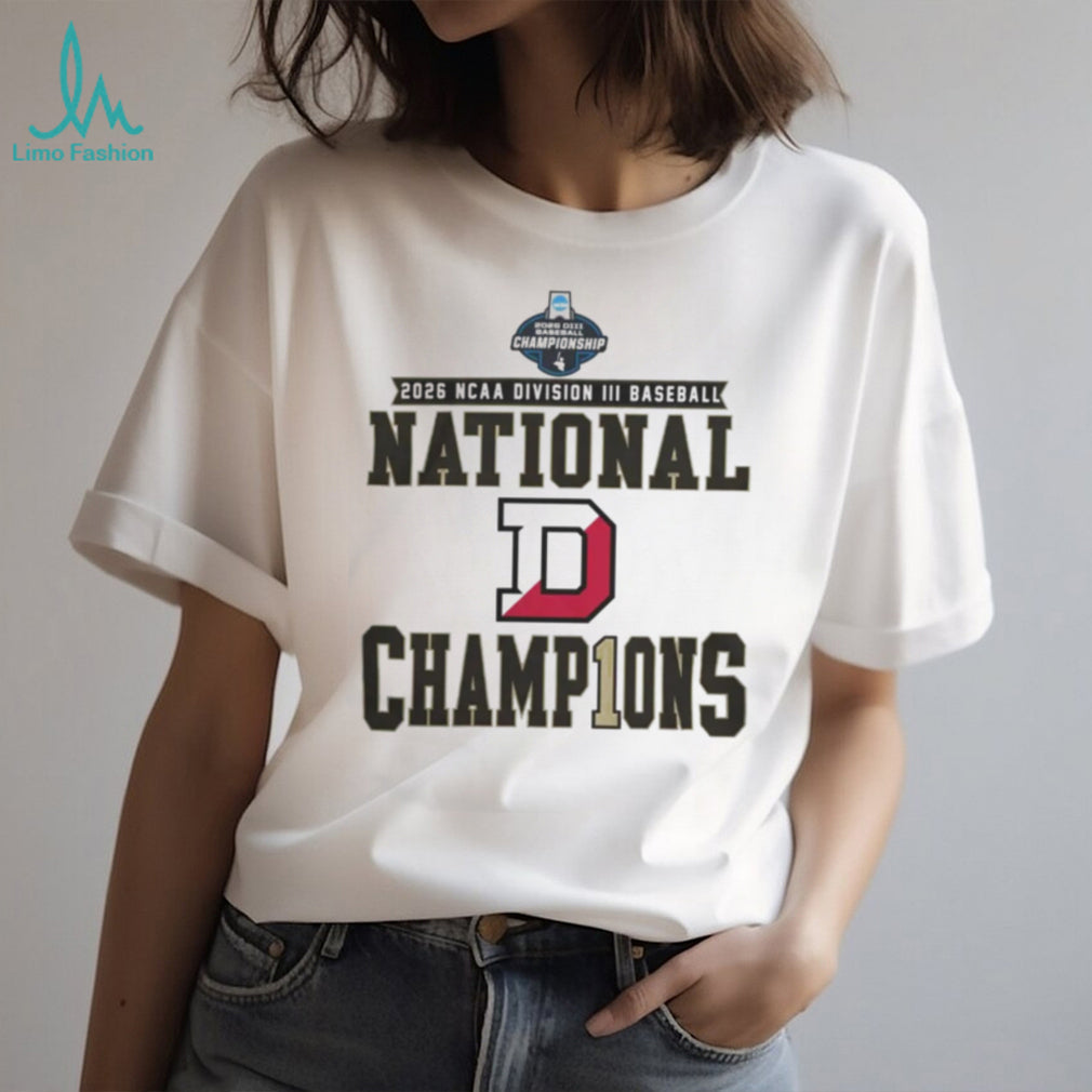 Denison Big Red 2026 NCAA Division III Baseball National Champions Locker Room T Shirt