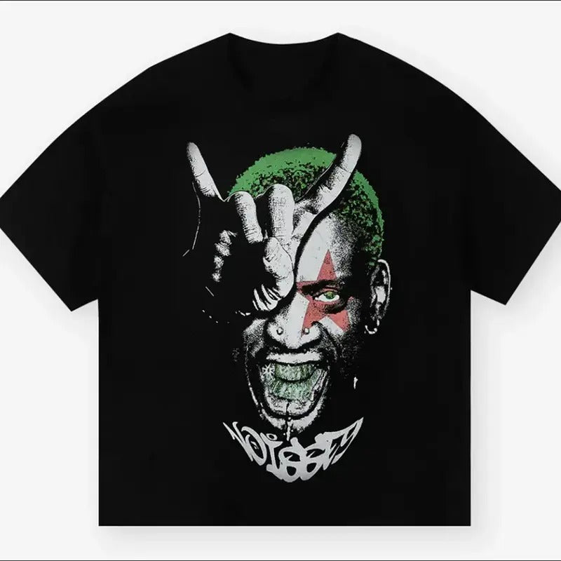 Dennis Rodman Vintage Graphic Tee, 90s Basketball Legend Shirt Hoodie, Sweatshirt | PureTeeCo.com