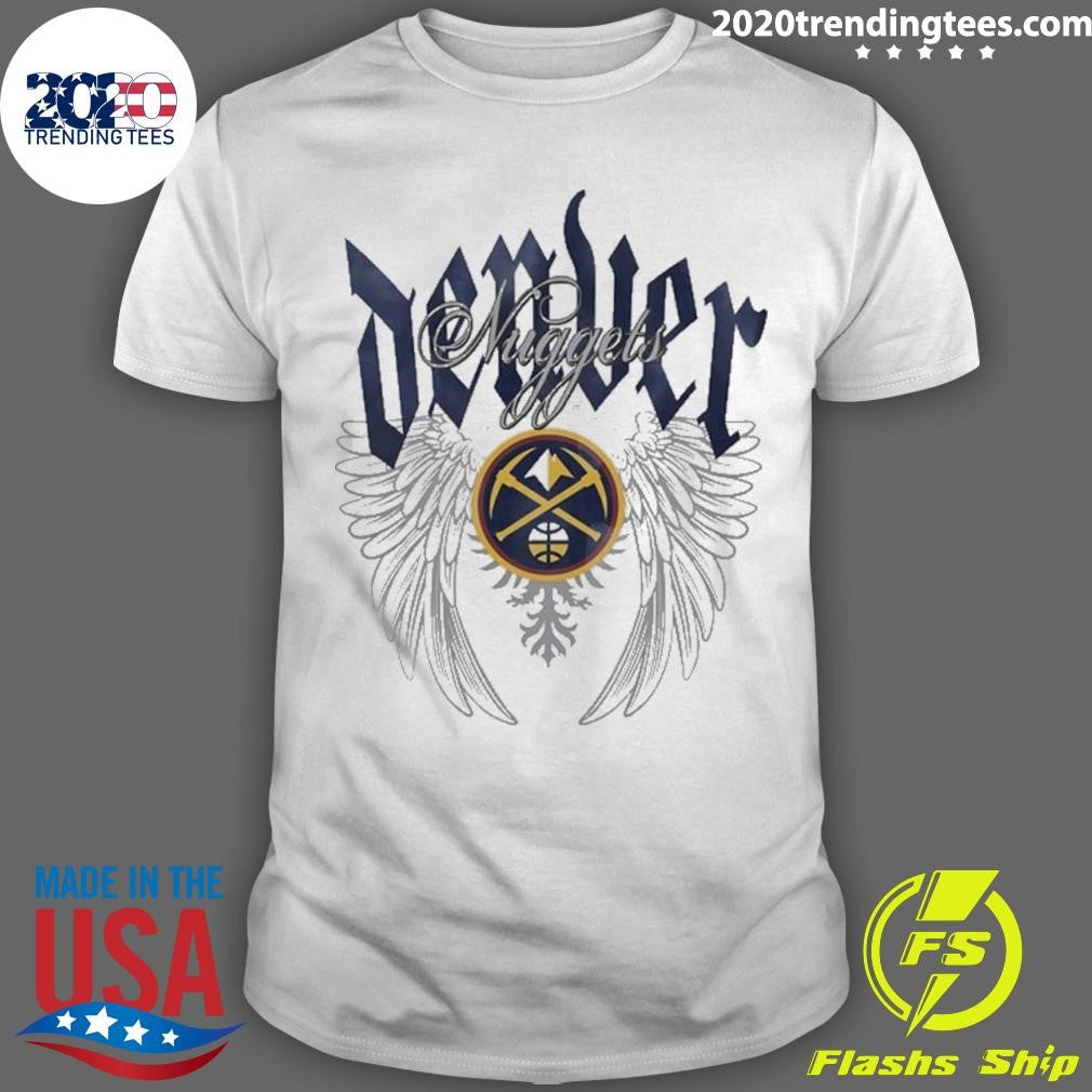 Denver Nuggets Basketball Old English Shirt