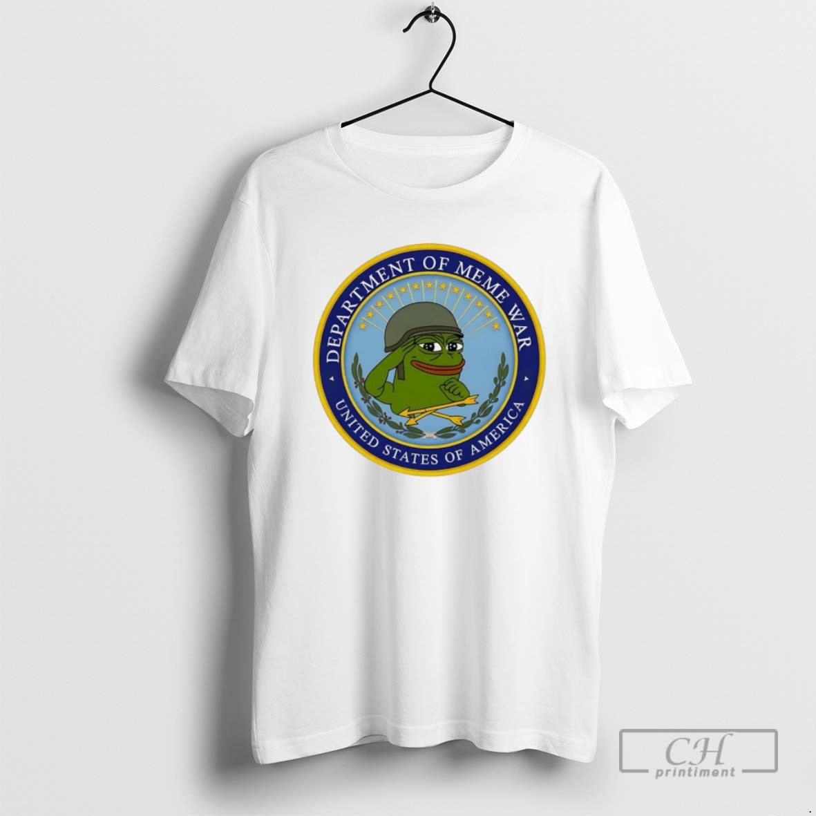 Department Of Meme War Usa Logo T Shirts