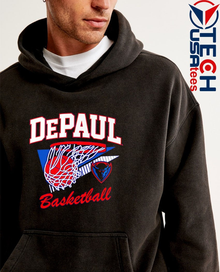 Depaul Blue Demons Throwback Basketball shirt