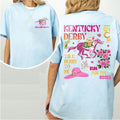 Derby Vibes Comfort Color Shirt, Kentucky Derby Shirt, Kentucky Derby Horse Racing Tee, Talk Derby to Me Shirt, Women...