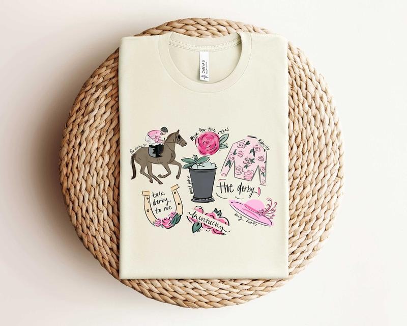 Derby Vibes Shirt Go Baby Go Shirt Kentucky Derby Shirt Talk Derby To Me 2025 Derby Shirt Derby Hot Derby Vibes Shirt...