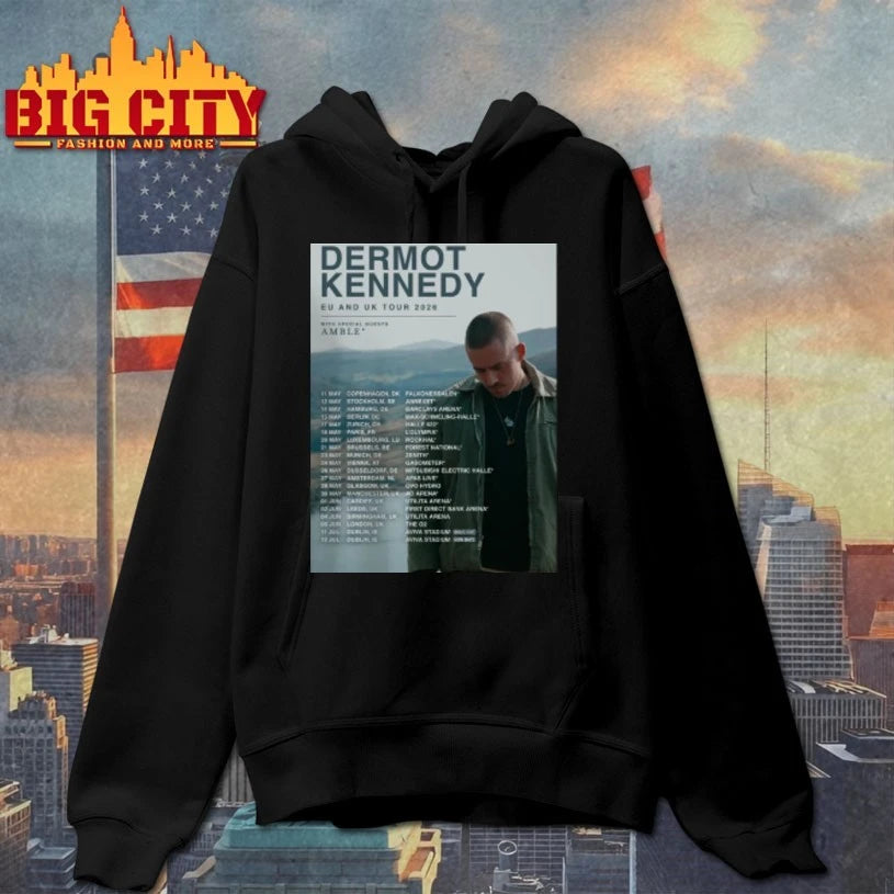 Dermot Kennedy EU and UK Tour 2026 shirt